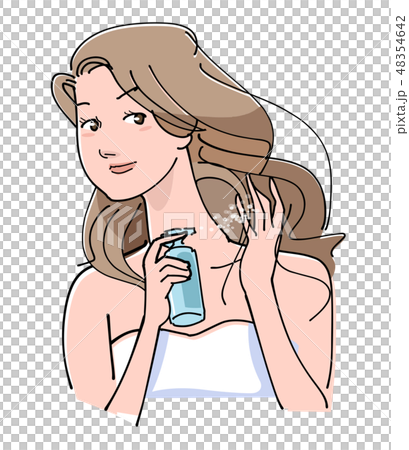 髪を梳かす 髪を梳かす 48354642