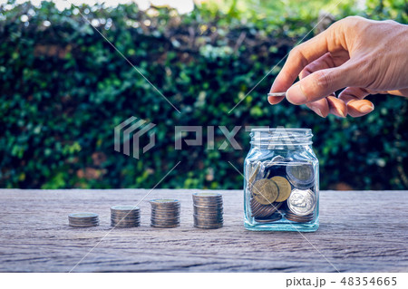 Money savings, investment, making money for future Money savings, investment, making money for future 48354665