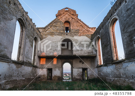 Abandoned Catholic church in Ukraine Abandoned Catholic church in Ukraine 48355798
