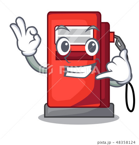 Call me gosoline pump front the cartoon house 48358124