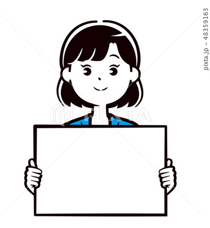 スーツ女性 ボード スーツ女性 ボード 48359163