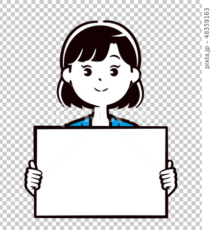 スーツ女性 ボード スーツ女性 ボード 48359163