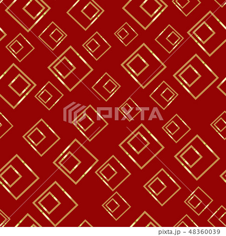 Golden rectangle on a red background Golden rectangle on a red background 48360039