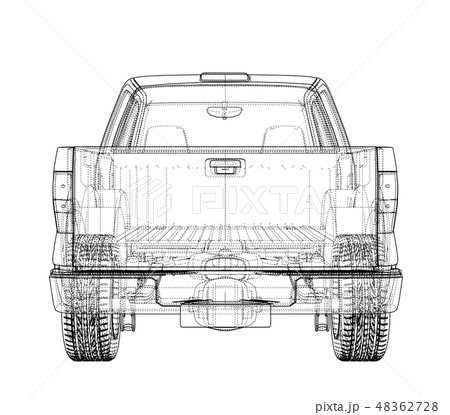 Vector car silhouettes. Rendering of 3d Vector car silhouettes. Rendering of 3d 48362728