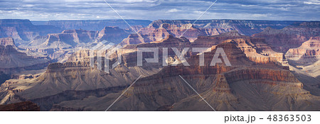 Grand Canyon aerial view. 48363503