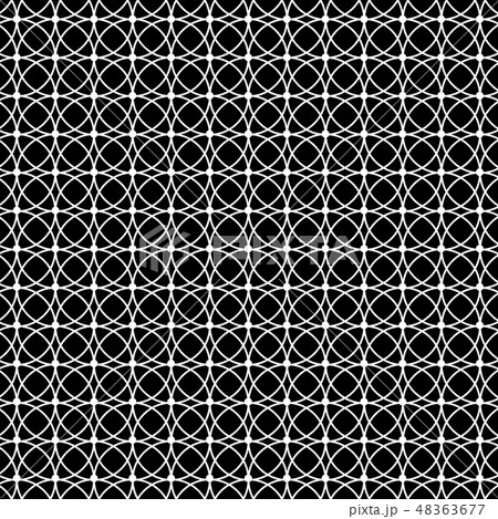 Circle black and white pattern background. Circle black and white pattern background. 48363677