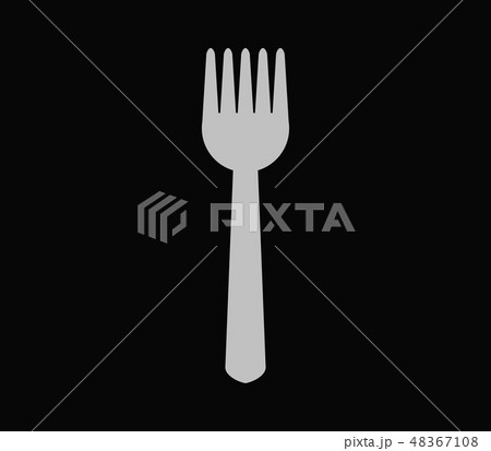fork iconのイラスト素材 [48367108] - PIXTA