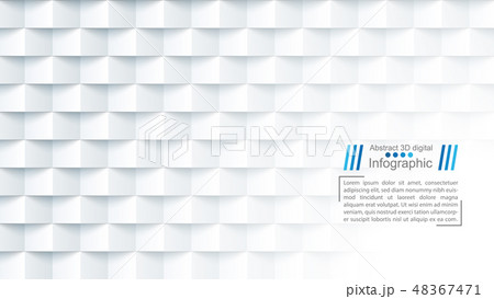Abstract paper template - origami style 48367471