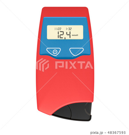 Hemoglobin Analyzer, 3D rendering 48367593