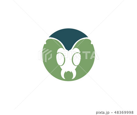 Ant head Logo template vector illustration 48369998