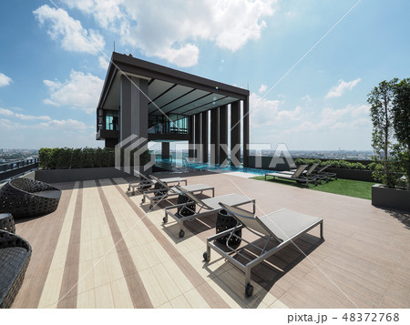 rooftop pool of THE GALLERY CONDOMINIUM Bearing rooftop pool of THE GALLERY CONDOMINIUM Bearing 48372768