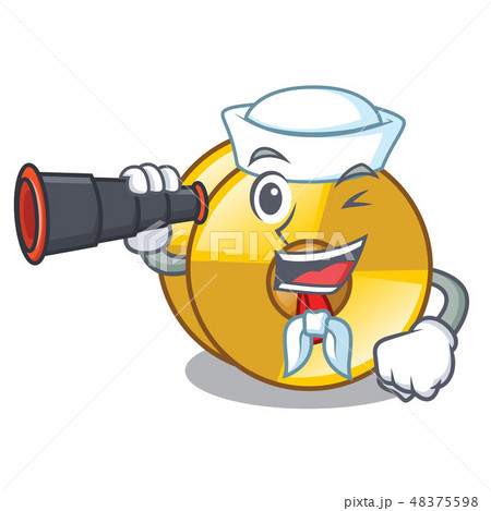 Sailor with binocular cyamblas above in the character drum 48375598