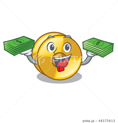 With money bag cyamblas above in the character drum 48375613
