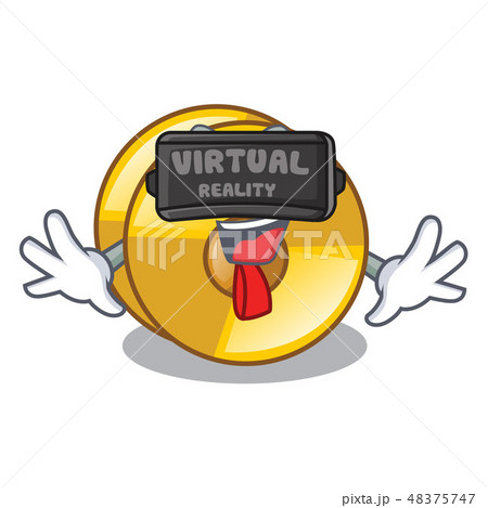 Virtual reality cyamblas above in the character drum 48375747