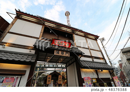 浅草の花やしきの入り口 48376388