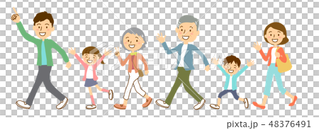 GW 3代家庭旅行遊行全身 48376491