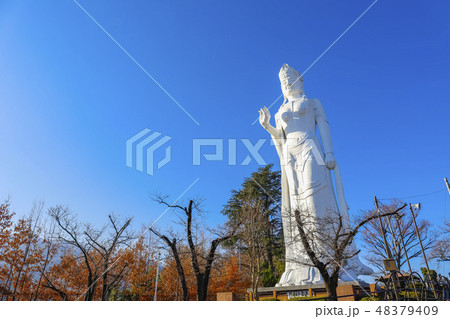 【山梨県韮崎市】平和観音　関東三観音 48379409