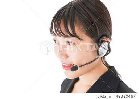オペレーター・お客様相談室の女性 48380467