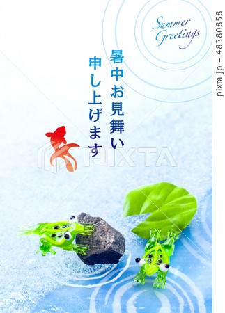 サマーカード 48380858