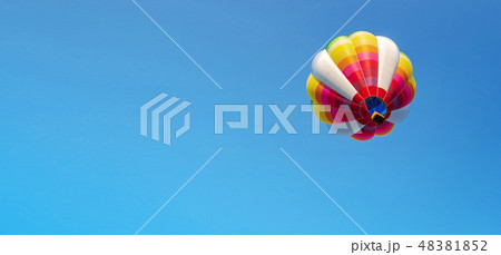 Balloon on blue sky 48381852