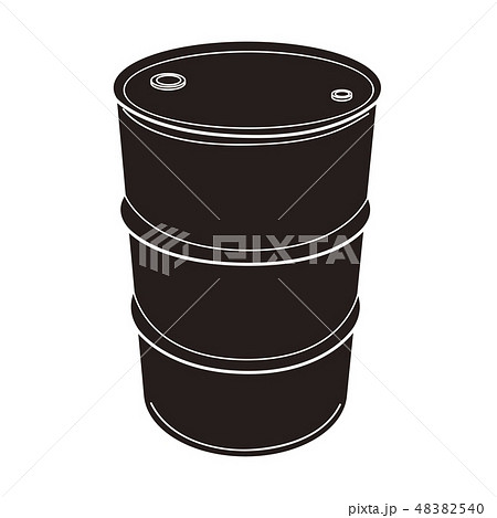 ドラム缶のイラスト素材 4540