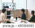 ビジネス ネットミーティング 48384083