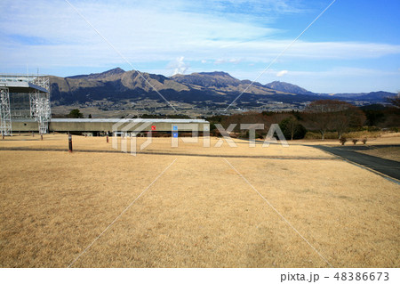 雄大な阿蘇の山々をバックにした野外劇場 アスペクタ 雄大な阿蘇の山々をバックにした野外劇場 アスペクタ 48386673