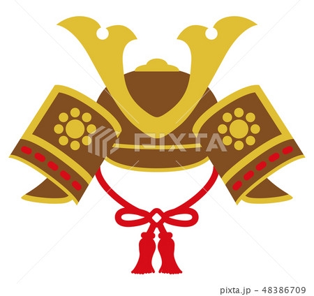 兜 こどもの日 端午の節句のイラスト素材