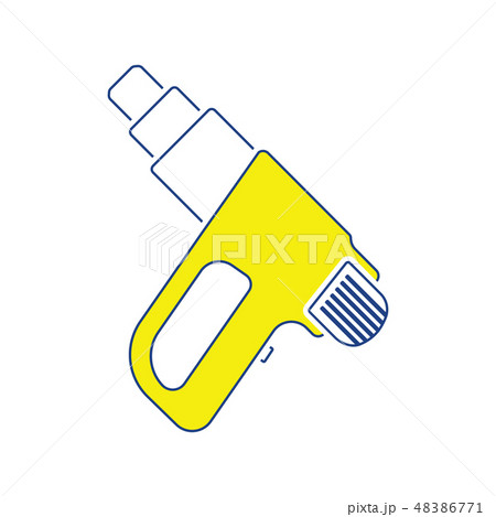 Icon of electric industrial dryer 48386771