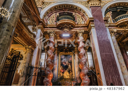 Interior of Jesuit Church aka University church 48387962
