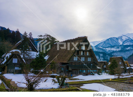 白川郷全景 白川郷全景 48388379