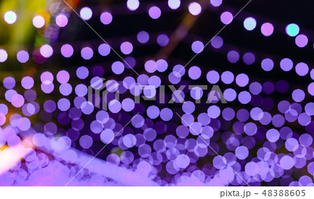 Abstract bokeh light with blurred background 48388605