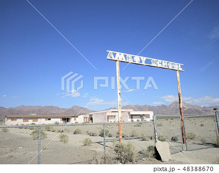 カリフォルニア、ゴーストタウン、アンボイ小学校 カリフォルニア、ゴーストタウン、アンボイ小学校 48388670