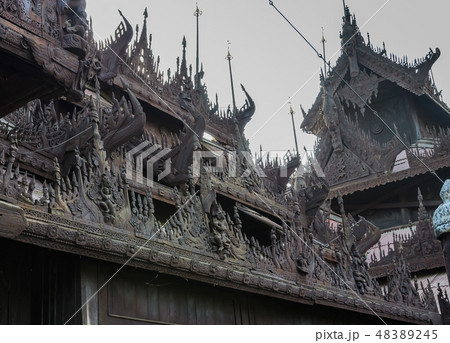 Shwe In Bin Kyaung in Mandalay, Myanmar 48389245
