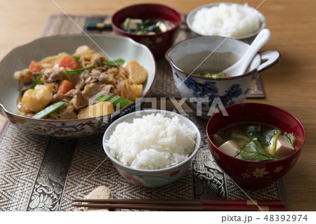 肉じゃが定食 肉じゃが定食 48392974