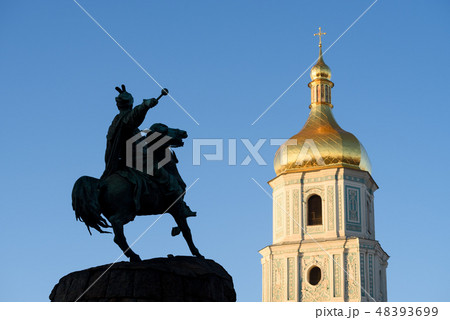 Sight of Kiev - Sofia Square, Ukraine 48393699