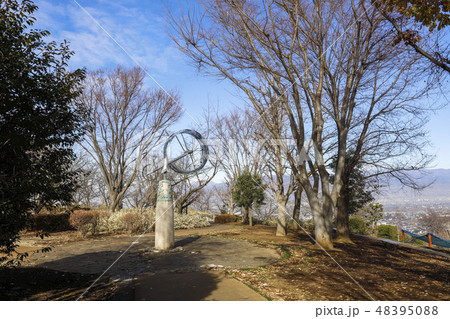 【山梨県笛吹市】冬晴れの八代ふるさと公園 48395088