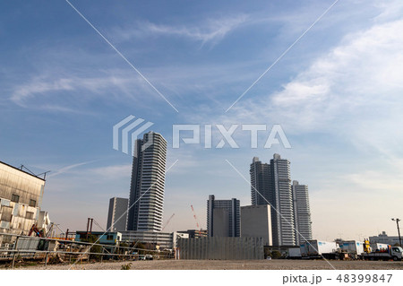 横浜の再開発エリア 48399847