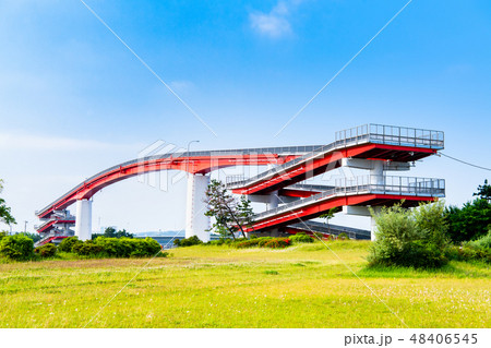 千葉県 木更津 中の島大橋 48406545