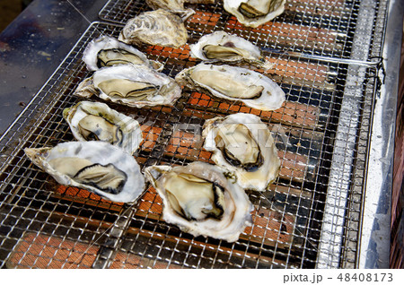焼き牡蠣 48408173