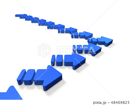 大群で進攻する勢力を表すアブストラクト 48409825