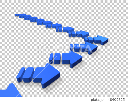 大群で進攻する勢力を表すアブストラクト 48409825