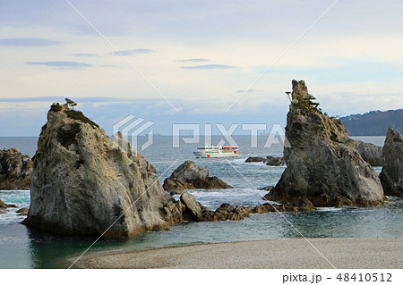 浄土ヶ浜レストハウス展望台から眺める浄土ヶ浜 48410512