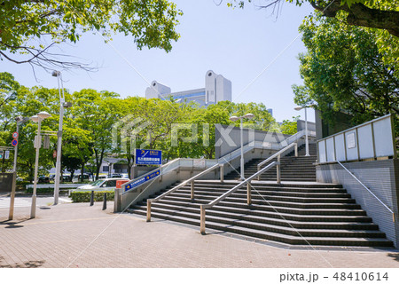 名古屋国際会議場への階段 48410614