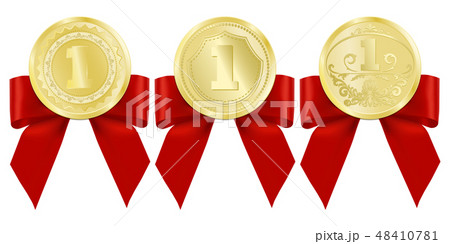 Luxury gold badges Luxury gold badges 48410781