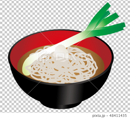 ネギそば 48411435