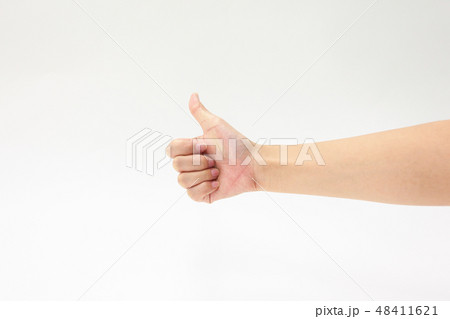 手の表情 48411621