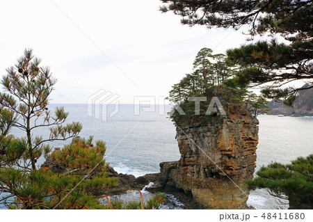 三陸復興国立公園、三王岩 三陸復興国立公園、三王岩 48411680