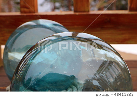 北山崎ビジターセンターのガラス浮き球 48411835