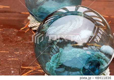 北山崎ビジターセンターのガラス浮き球 48411836